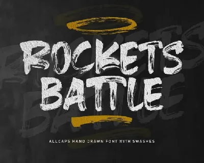 Rockets Battle font