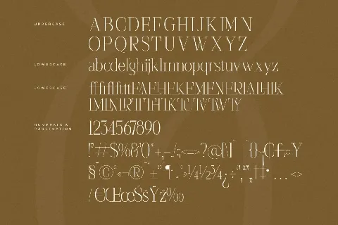 Seraphine DEMO VERSION font