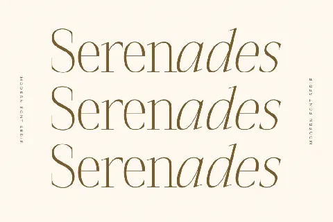 Seraphine DEMO VERSION font