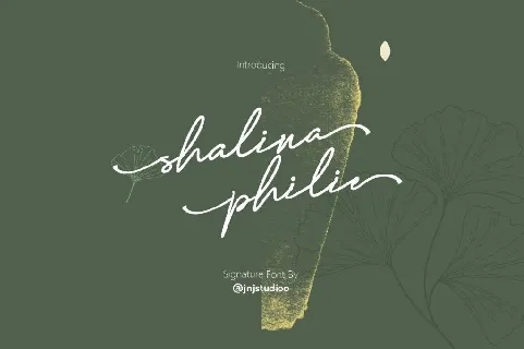 Shalina Philie font