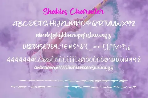 Shakies font