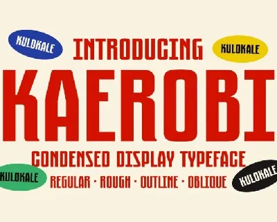 Kaerobi font