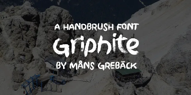 Griphite PERSONAL USE font