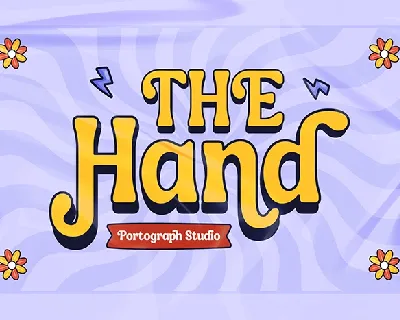 The Hand font