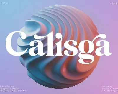 Calisga font