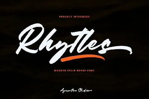 Rhytles font