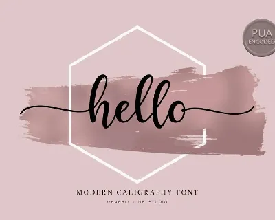 Hello font