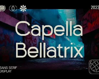 Capella Bellatrix font