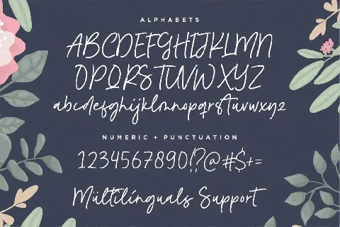 Ambrosia History font