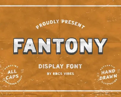 Fantony font