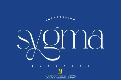Sygma font