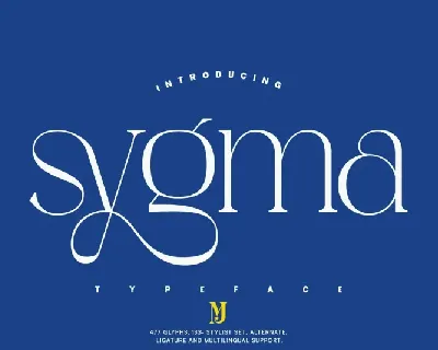 Sygma font