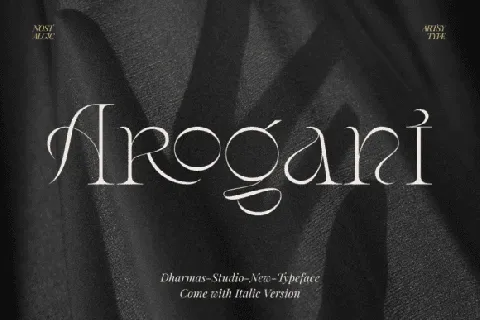 Arogant DEMO font