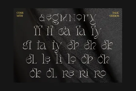 Arogant DEMO font