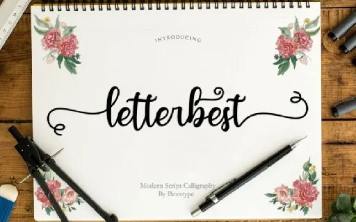 Letterbest Calligraphy font