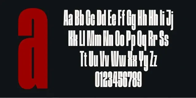 Procerus Family font