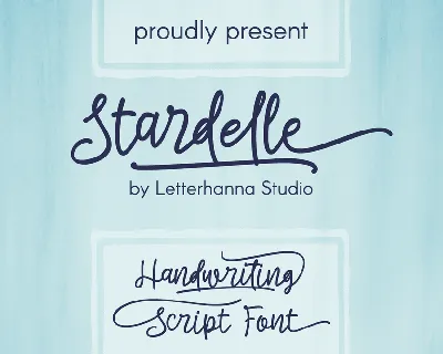 Stardelle Free font