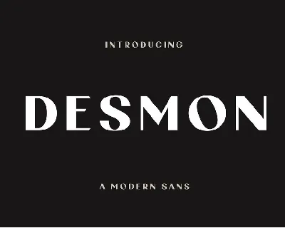 Desmon font