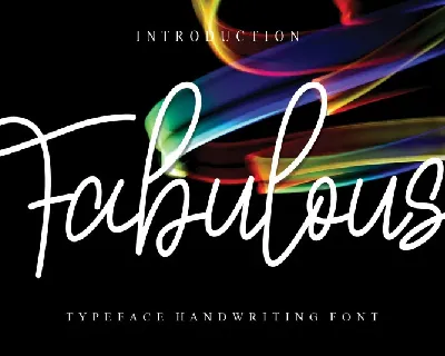 Fabulous Handwritten font