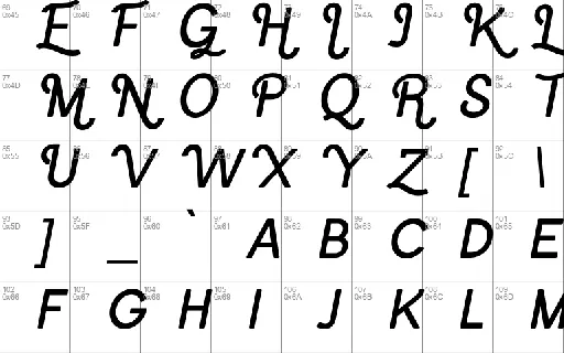 the zaddick font