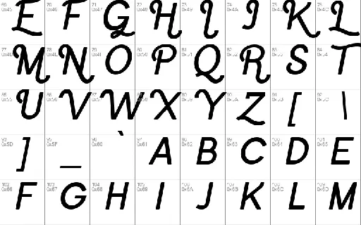 the zaddick font