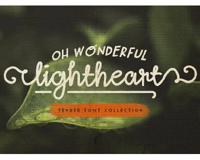 Lightheart Free font