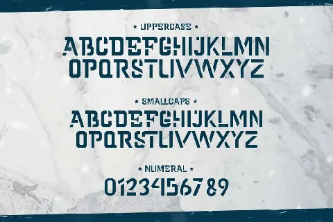 Cold Army font