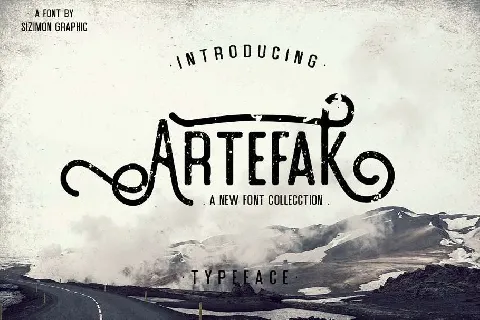 Artefak font