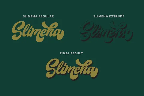 Slimeha font