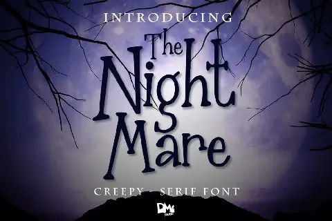 The Nightmare font