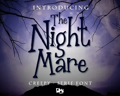 The Nightmare font