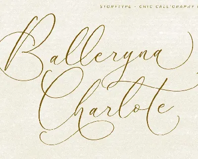 Balleryna Charlote font