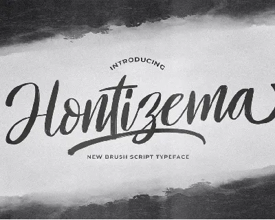 Hontizema font