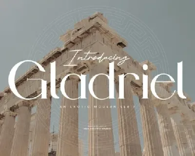 Gladriel font