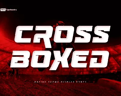 Cross Boxed font