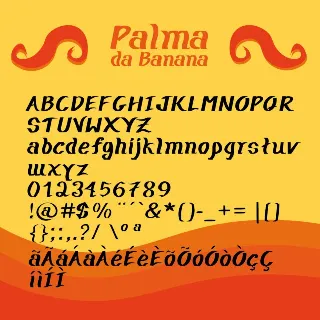 Palma Da Banana font