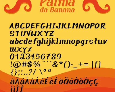 Palma Da Banana font