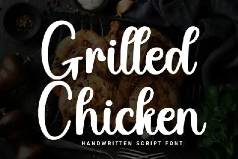 Grilled Chicken Script font