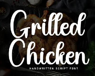 Grilled Chicken Script font