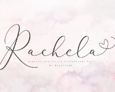 Rachela Script font