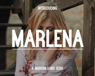 Marlena font