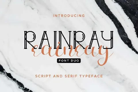 Rainray Demo font