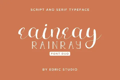 Rainray Demo font