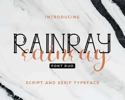Rainray Demo font