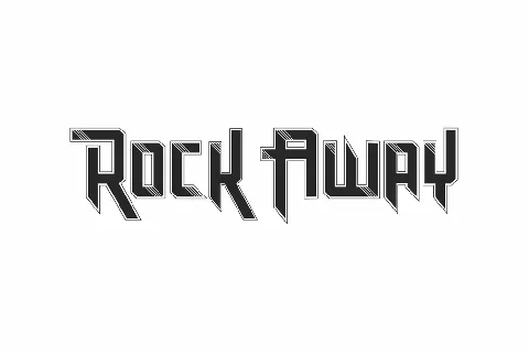 Rock Away Demo font