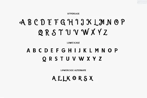 Black Gumners font