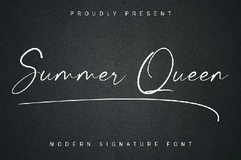 Summer Queen font