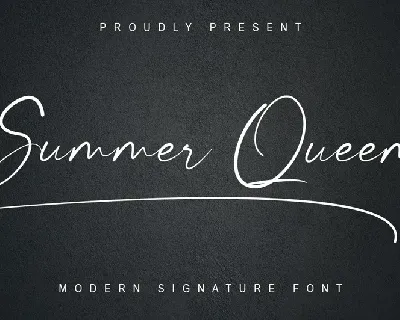 Summer Queen font