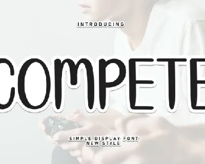 Compete Display font