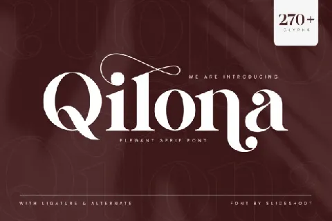 Qilona font